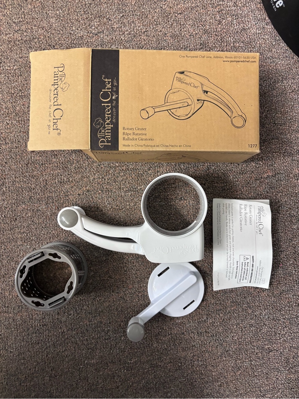 Pampered Chef Rotary Grater